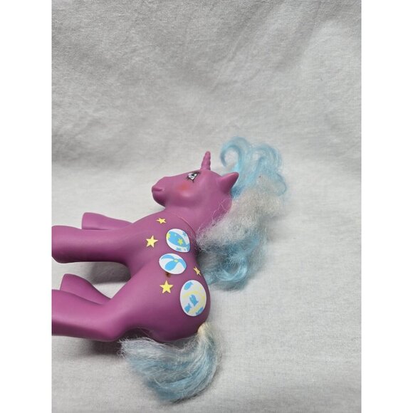 My Little Pony vintage Generation 1 Beach Ball Unicorn- TLC, hair Cut - Picture 8 of 8